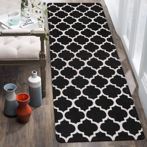 2X6’ Lahome Moroccan Runner Rug Non Slip Farmhouse Hallway Entryway Washable NEW - Picture 1 of 8